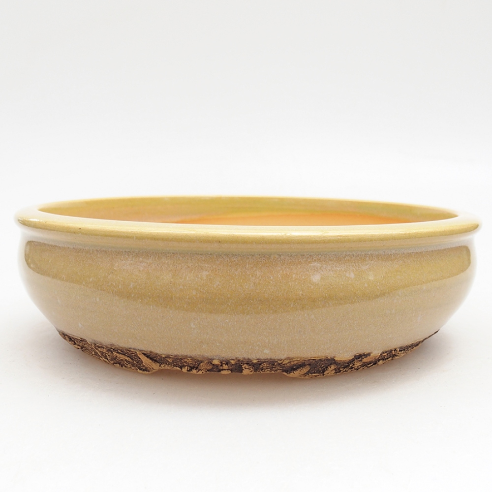 Ciotola bonsai in ceramica 18 x 18 x 5 cm, verde