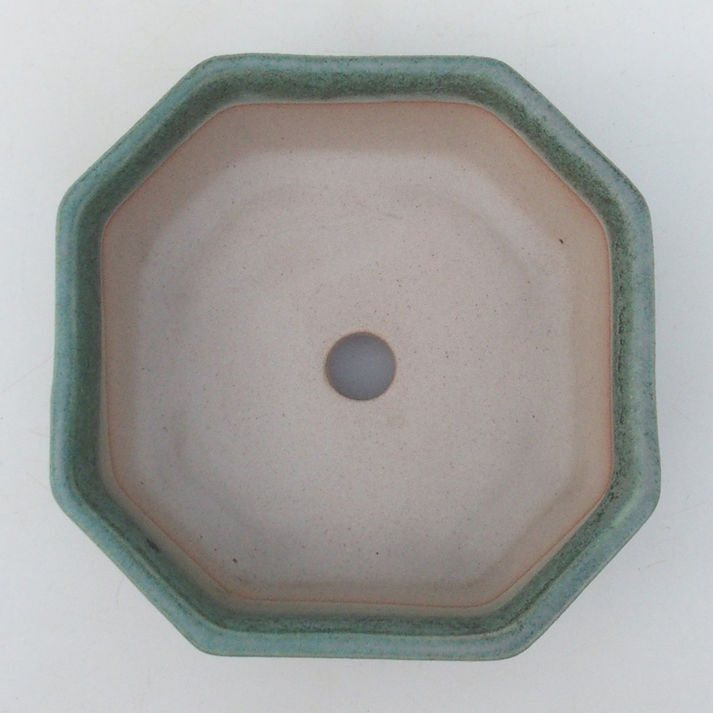 Ciotola bonsai H13 - 12,5 x 12,5 x 4,5 cm - verde