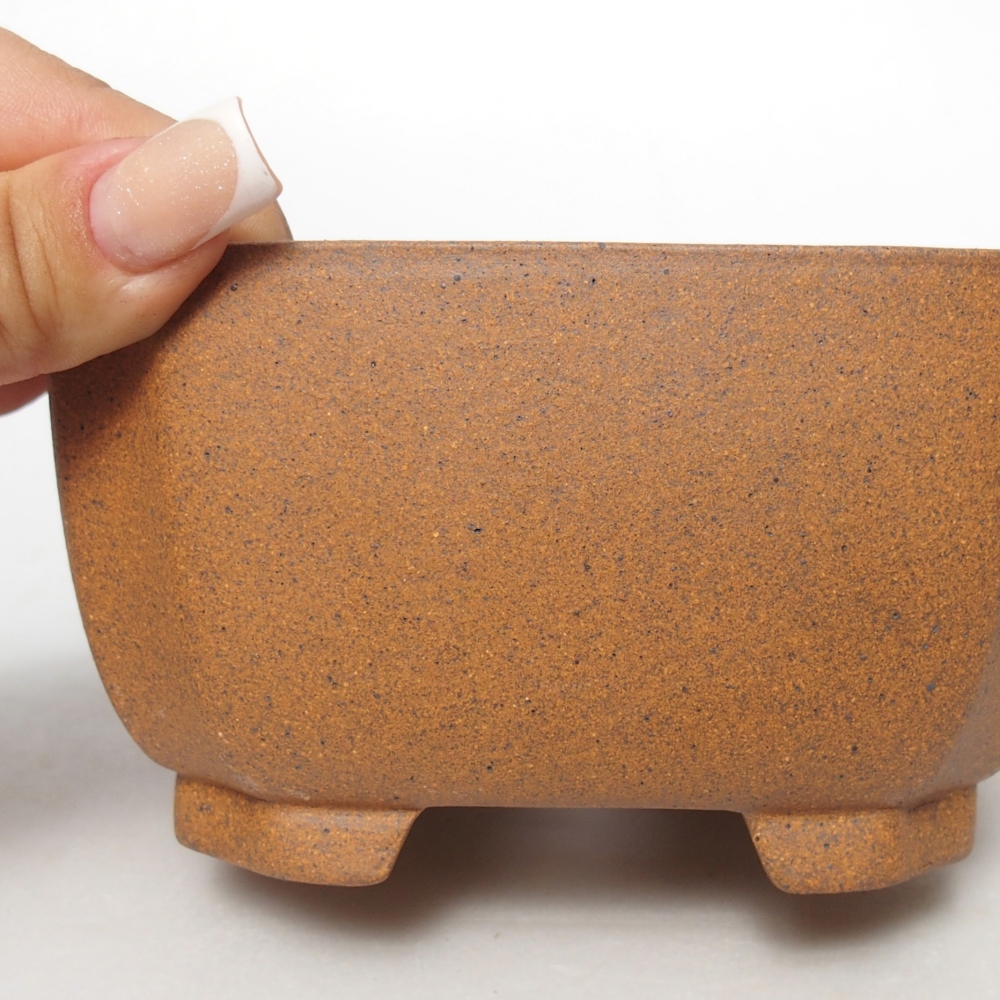 Ciotola 13 x 13 x 7 cm marrone