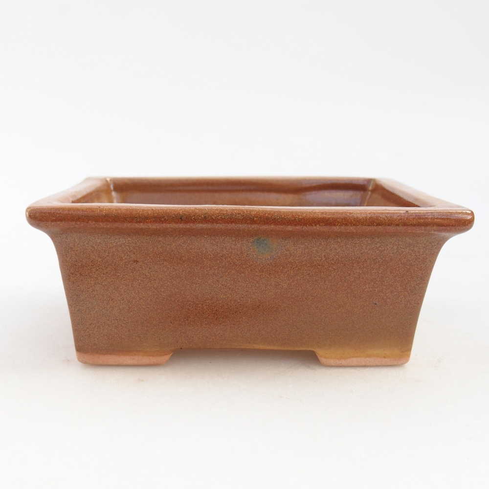 Ciotola bonsai in ceramica 26 x 26 x 8 cm, colore rosso