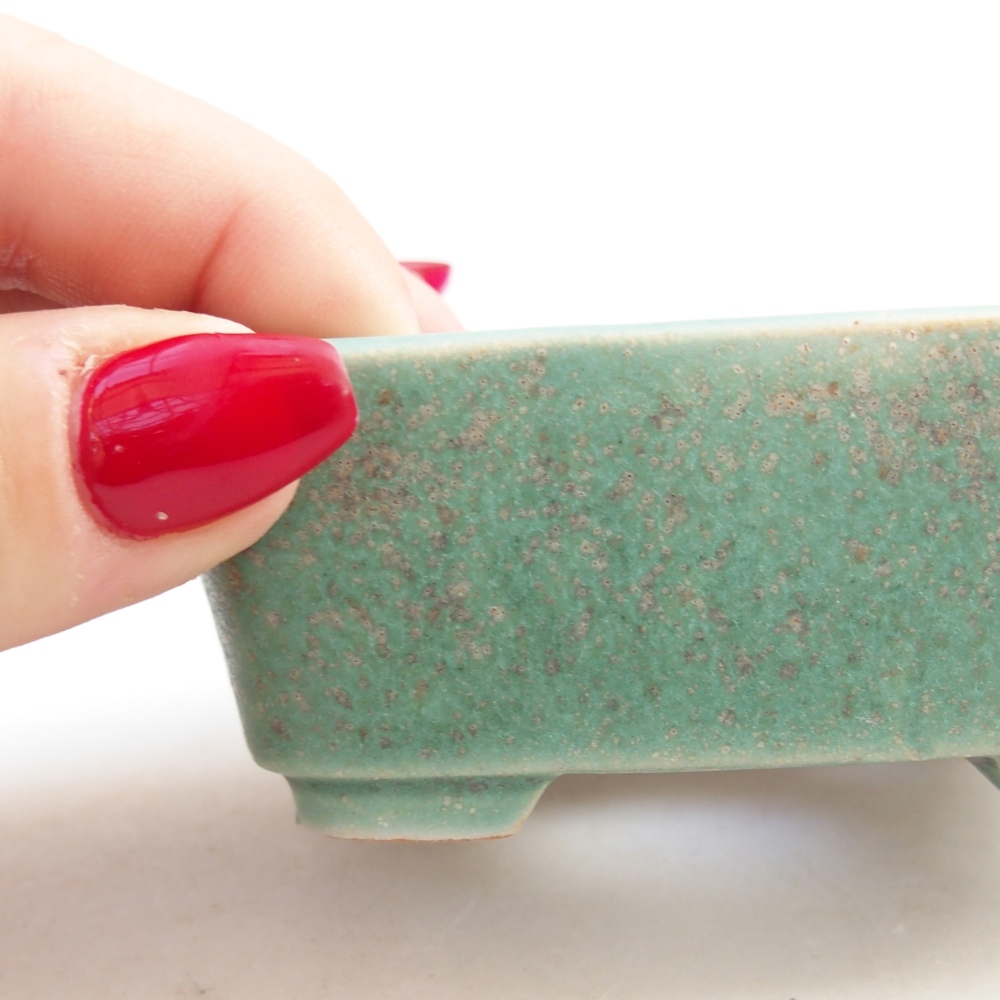 Ciotola bonsai in ceramica 26 x 26 x 8 cm, colore rosso