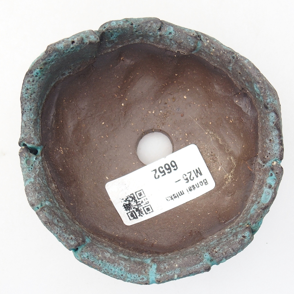 Conchiglia in ceramica 9 x 9 x 5 cm , colore blu