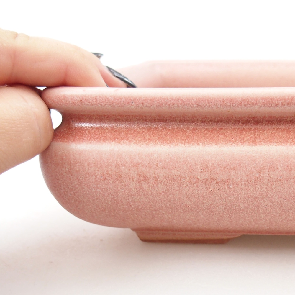 Ciotola bonsai in ceramica 22 x 17 x 5 cm, verde