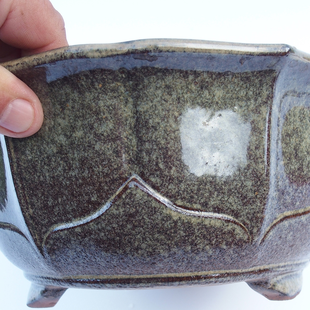 Ciotola 25 x 25 x 10 cm grigio