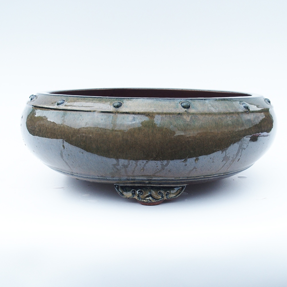 Ciotola 41 x 41 x 13,5 cm grigio