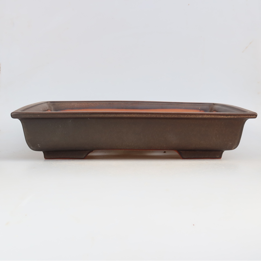 Ciotola in ceramica  36 x 23 x 8 cm, colore marrone - SOLO RITIRO IN NEGOZIO o spedizione su pallet