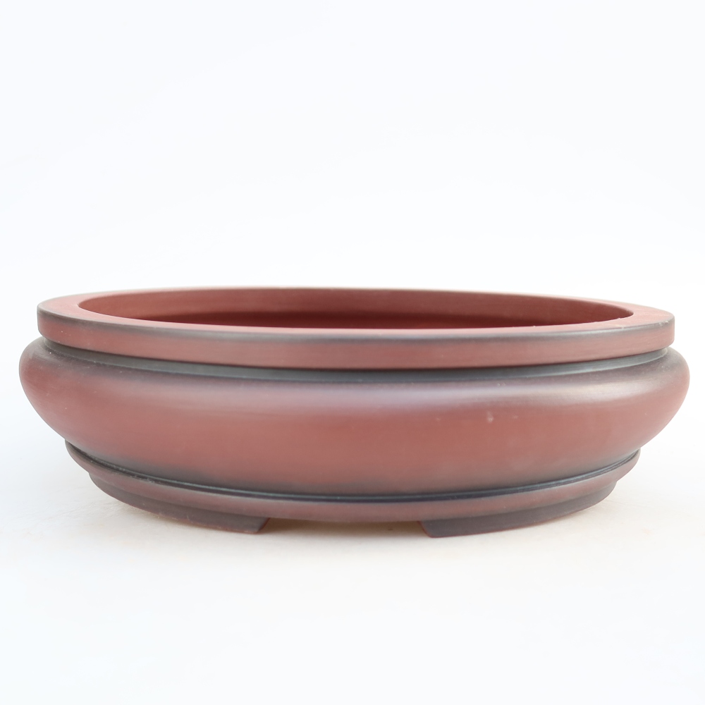 Ciotola in ceramica  27 x 27 x 7,5 cm, colore mattone