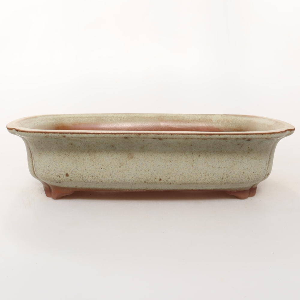 Ciotola in ceramica  24,5 x 17,5 x 6 cm, colore beige