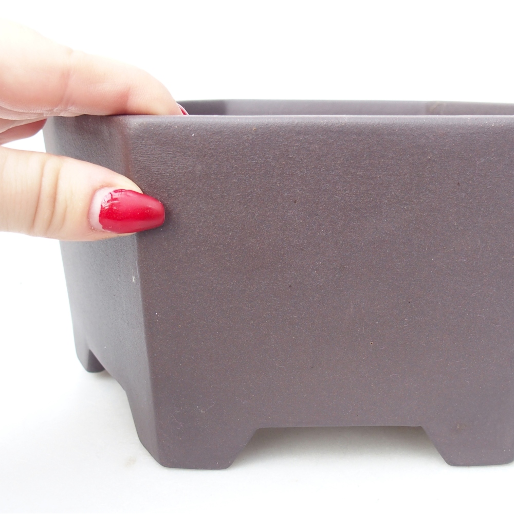 Ciotola 21 x 18,5 x 10 cm marrone