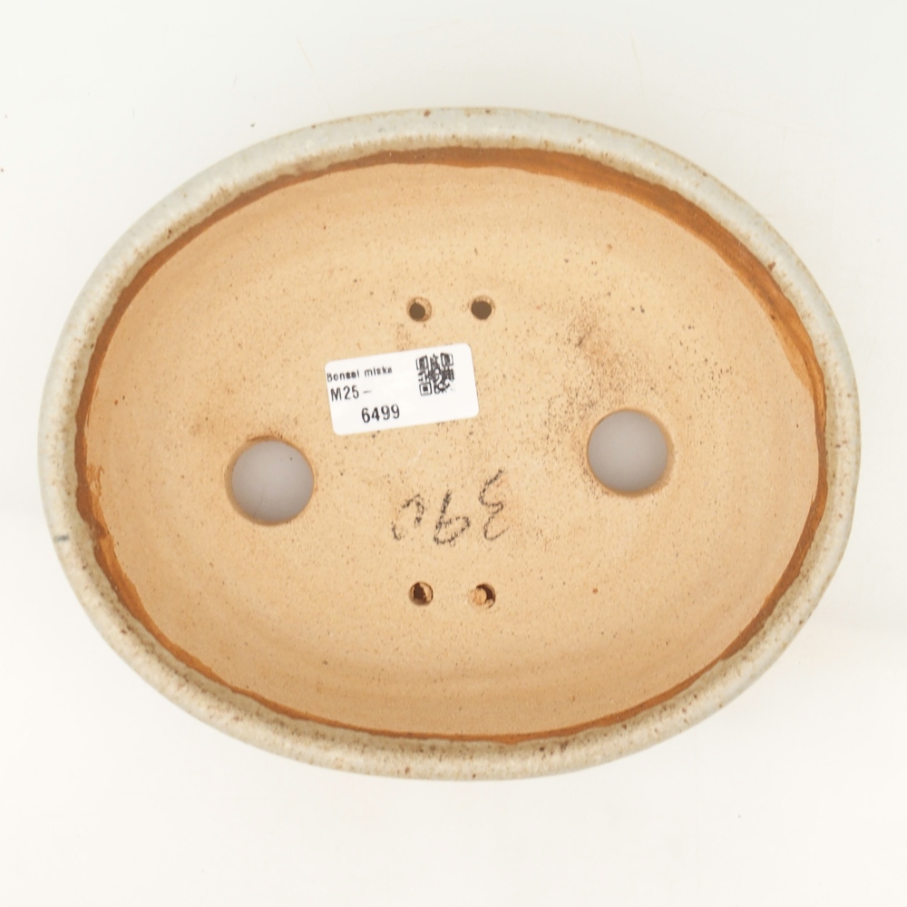 Ciotola per bonsai 20 x 16 x 6,5 cm , colore beige