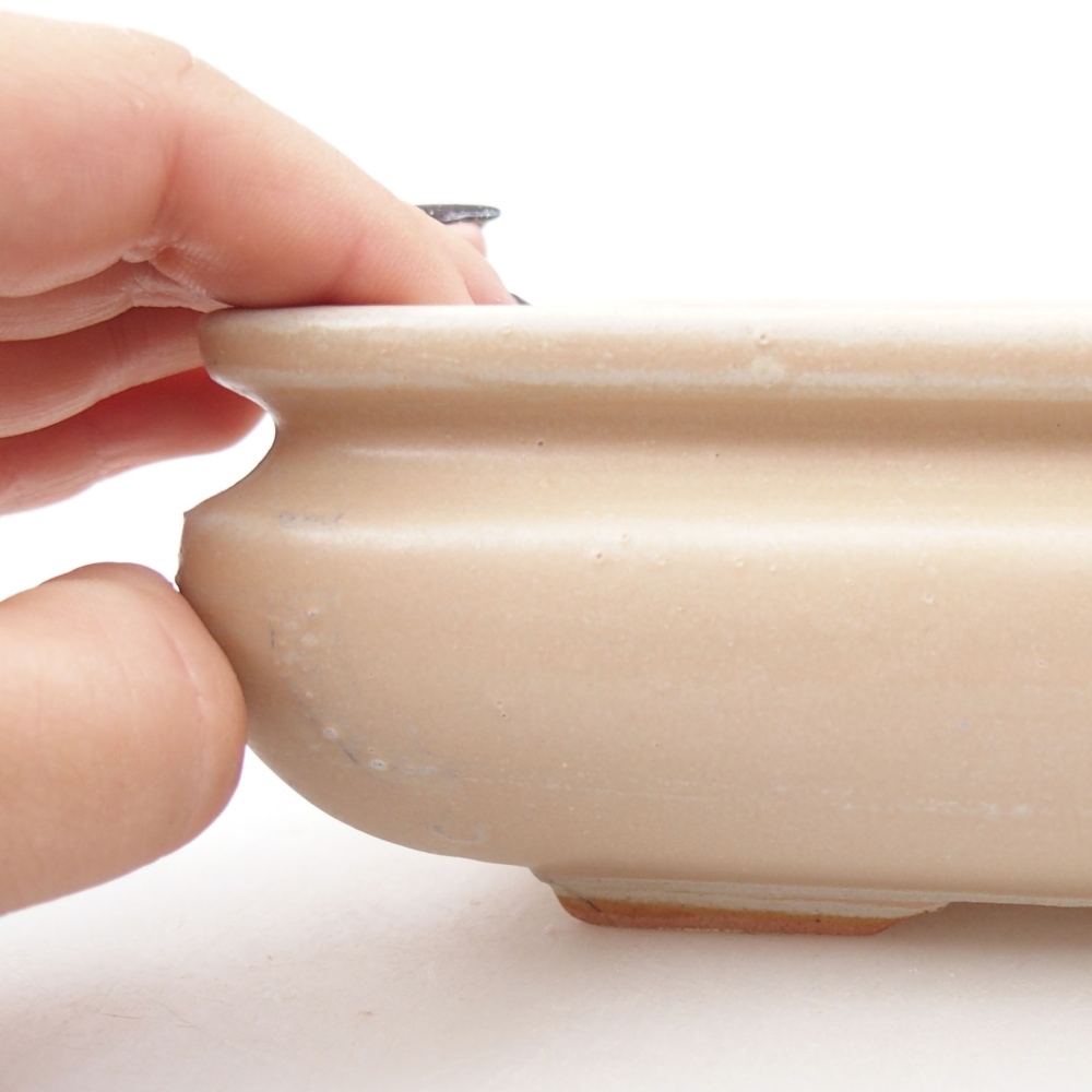 Ciotola bonsai in ceramica 22 x 17 x 5 cm, verde