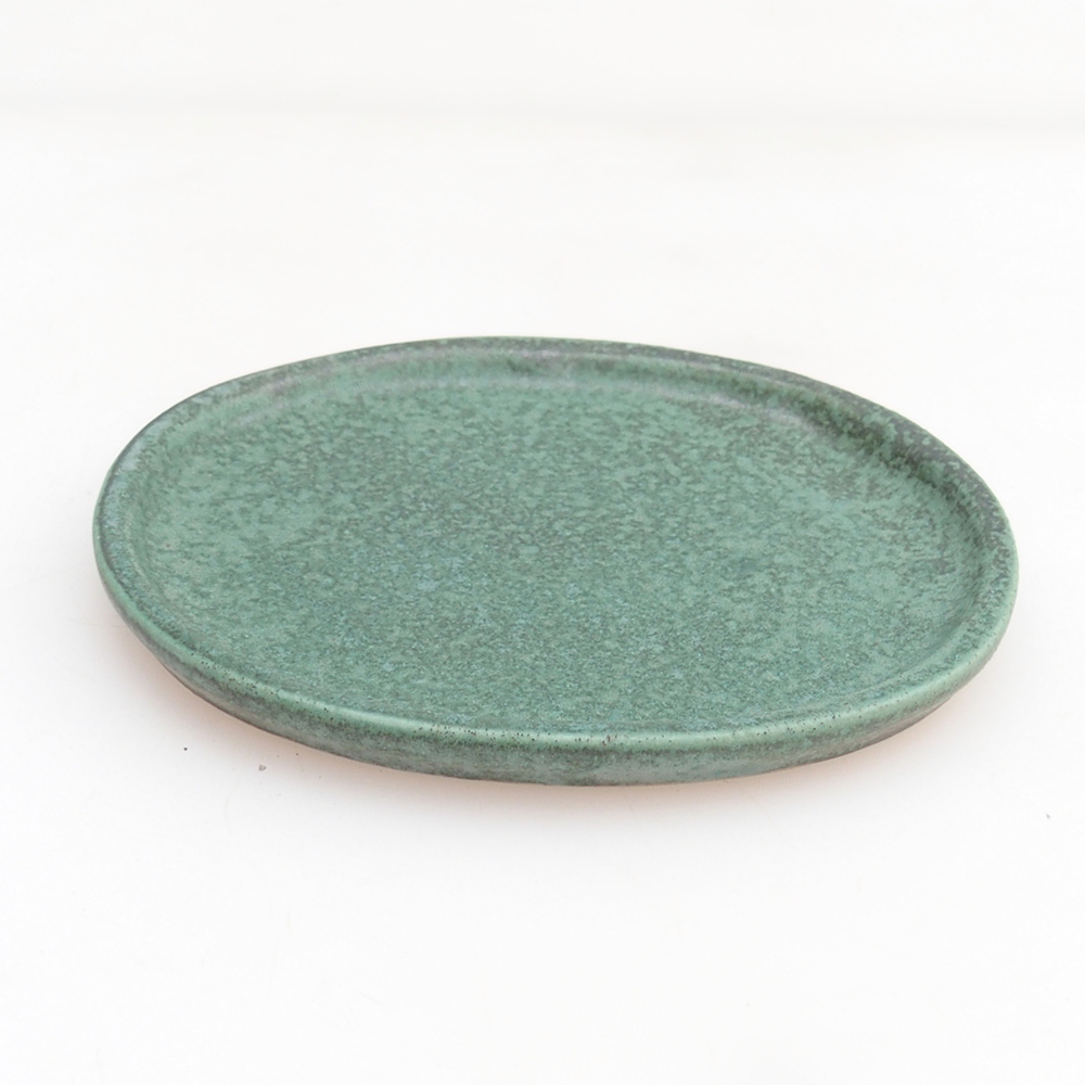 Piattino in ceramica H11 - 11,5 x 9,5 x 1 cm
