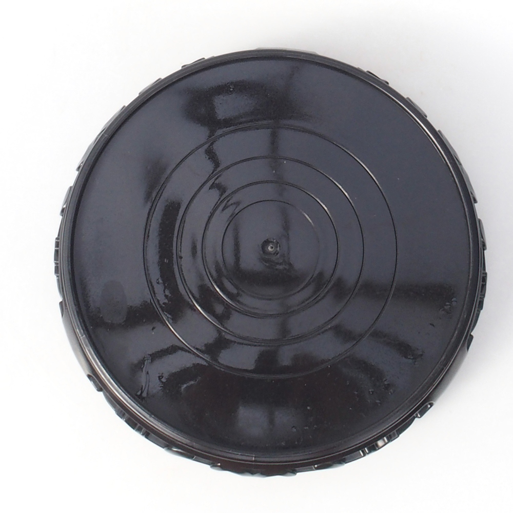 Tavolo per bonsai in plastica rotondo 21 x 21 x 5 cm, nero