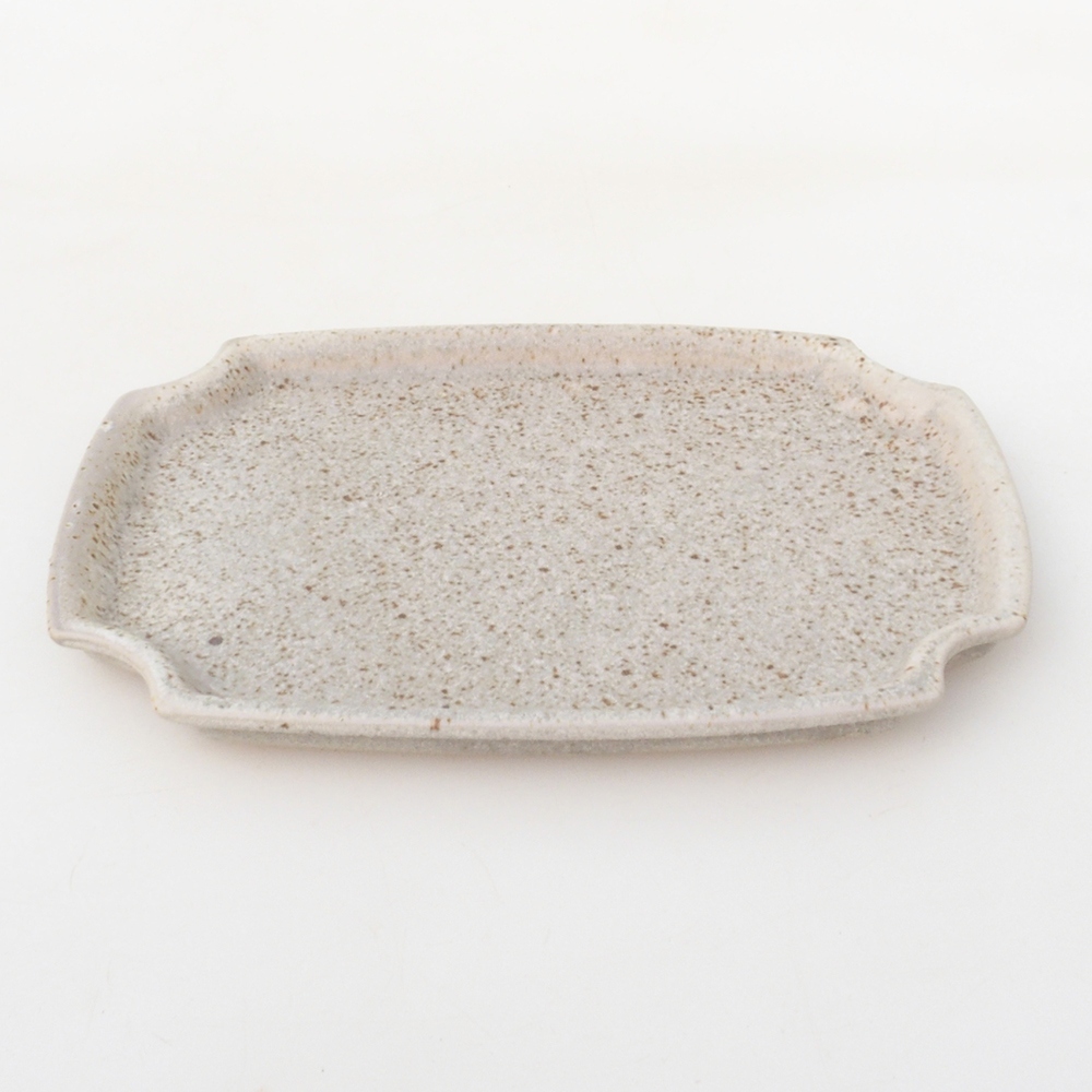 Ciotola in ceramica H03 - 17 x 12,5 x 1 cm - beige