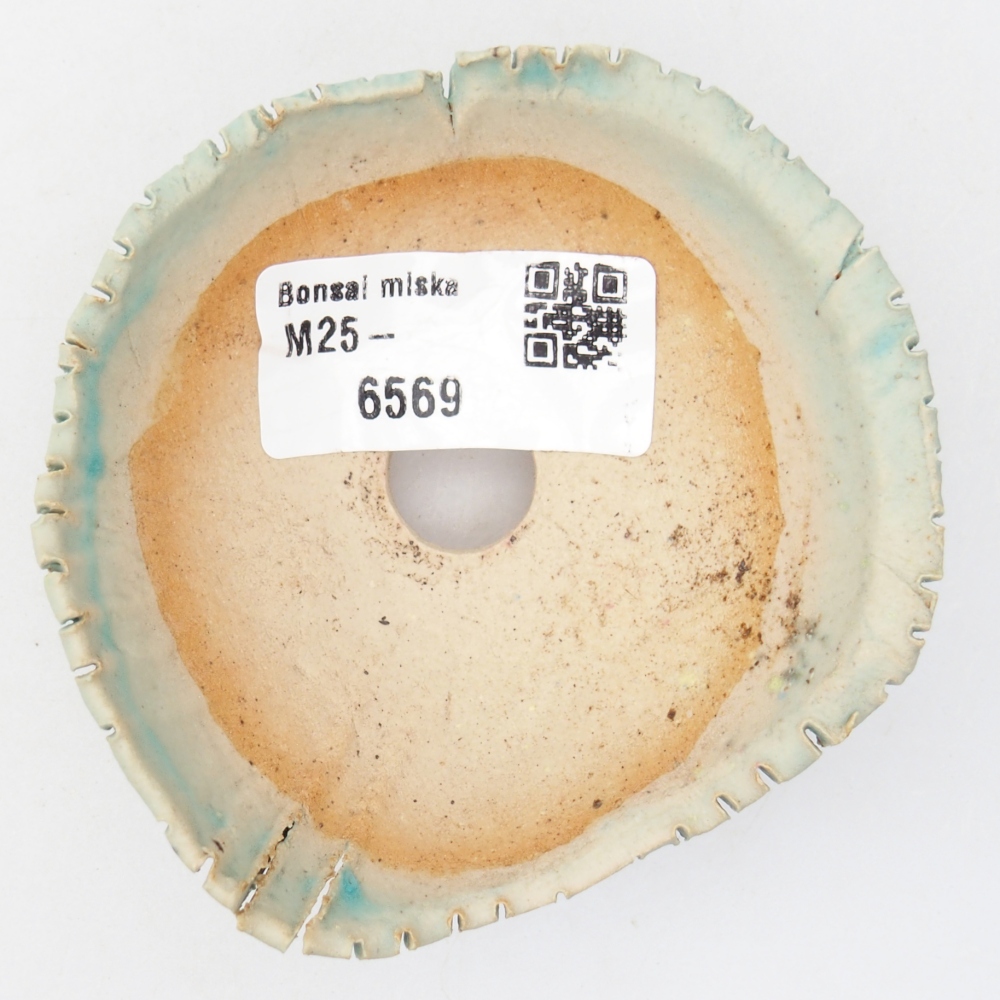 Conchiglia in ceramica 7,5 x 8 x 4 cm , colore blu