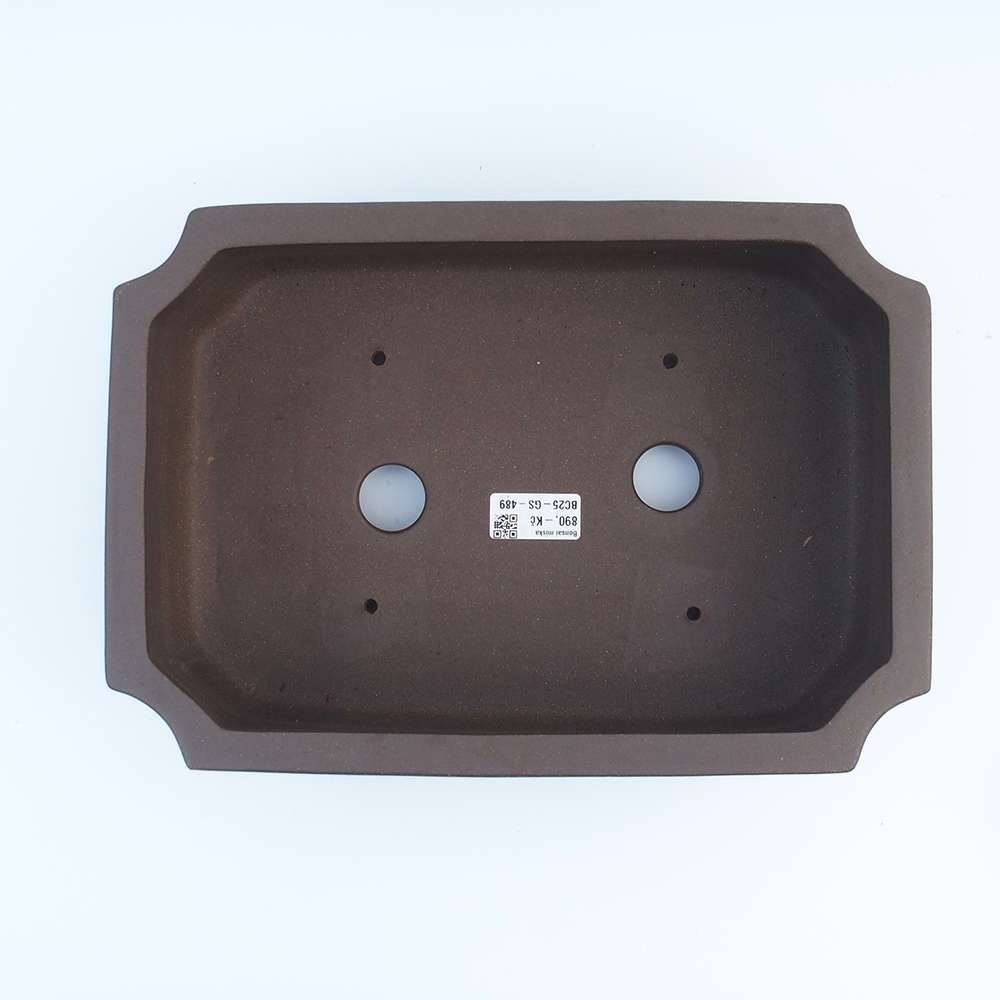 Ciotola 32 x 23 x 10 cm marrone