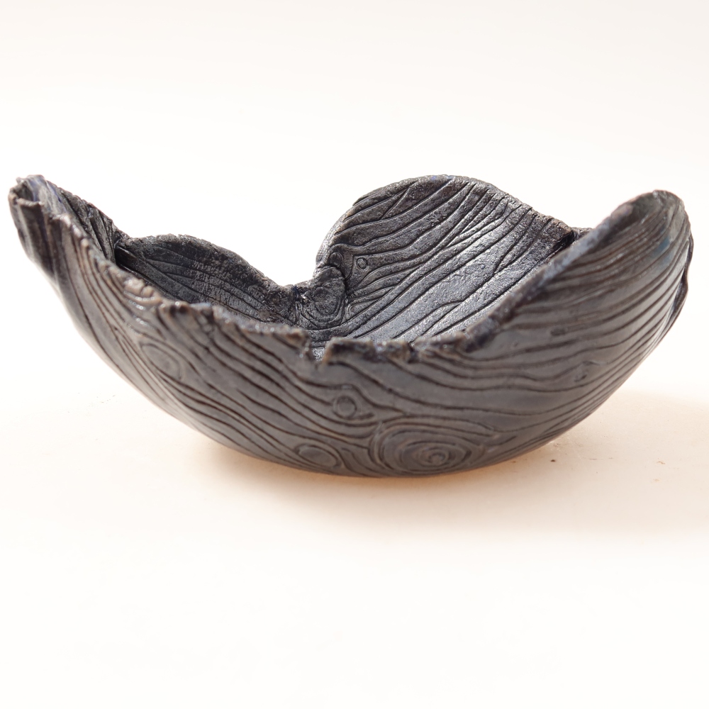 Guscio in ceramica  15,5 x 12 x 6,5 cm, colore verde