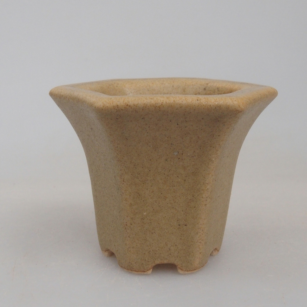 Ciotola per mini bonsai 4 x 3,5 x 3 cm, marrone