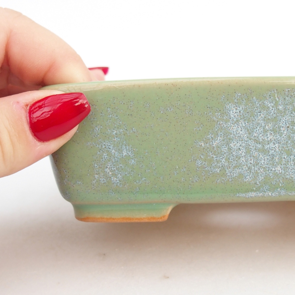 Ciotola bonsai in ceramica 26 x 26 x 8 cm, colore rosso