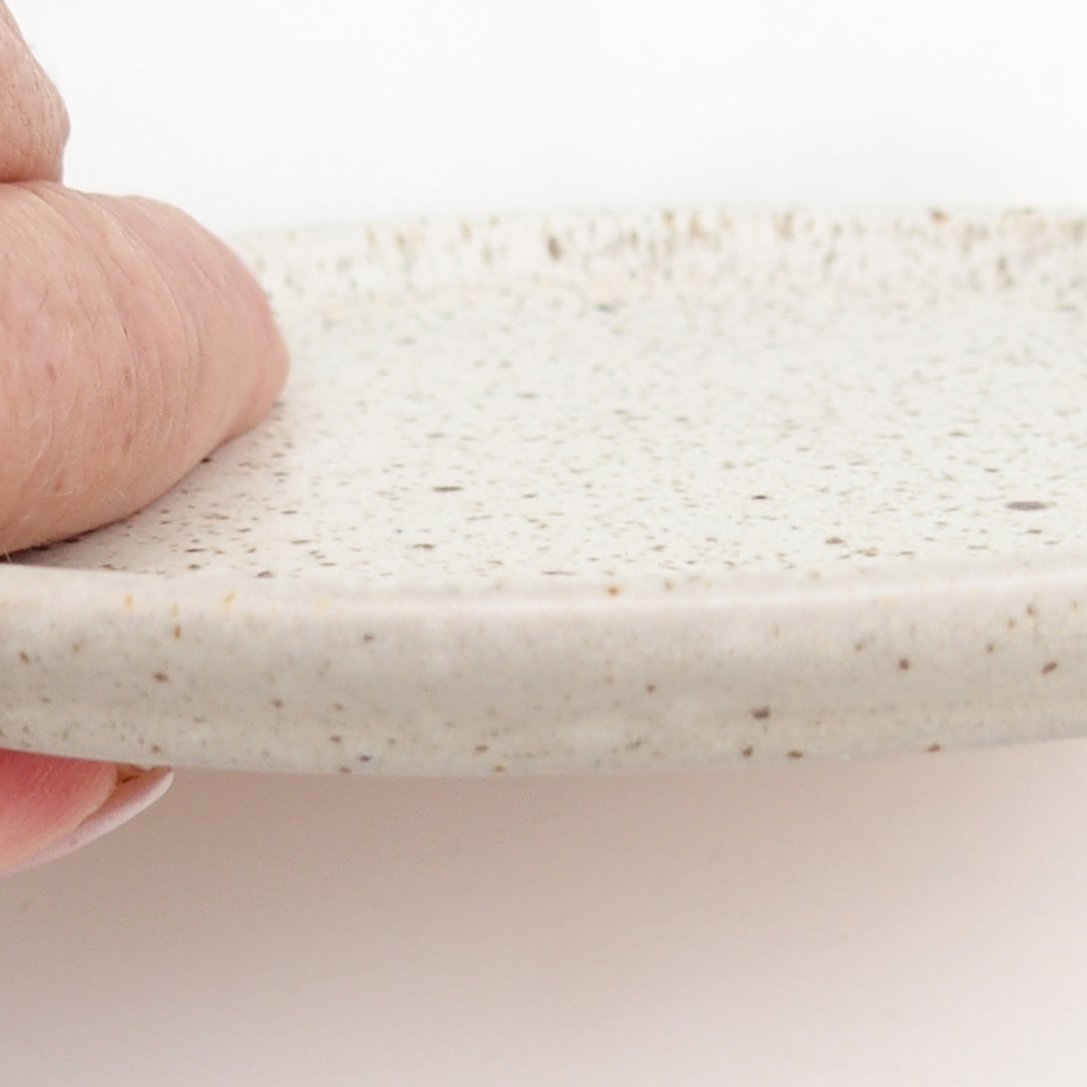 Piattino in ceramica H11 - 11,5 x 9,5 x 1 cm