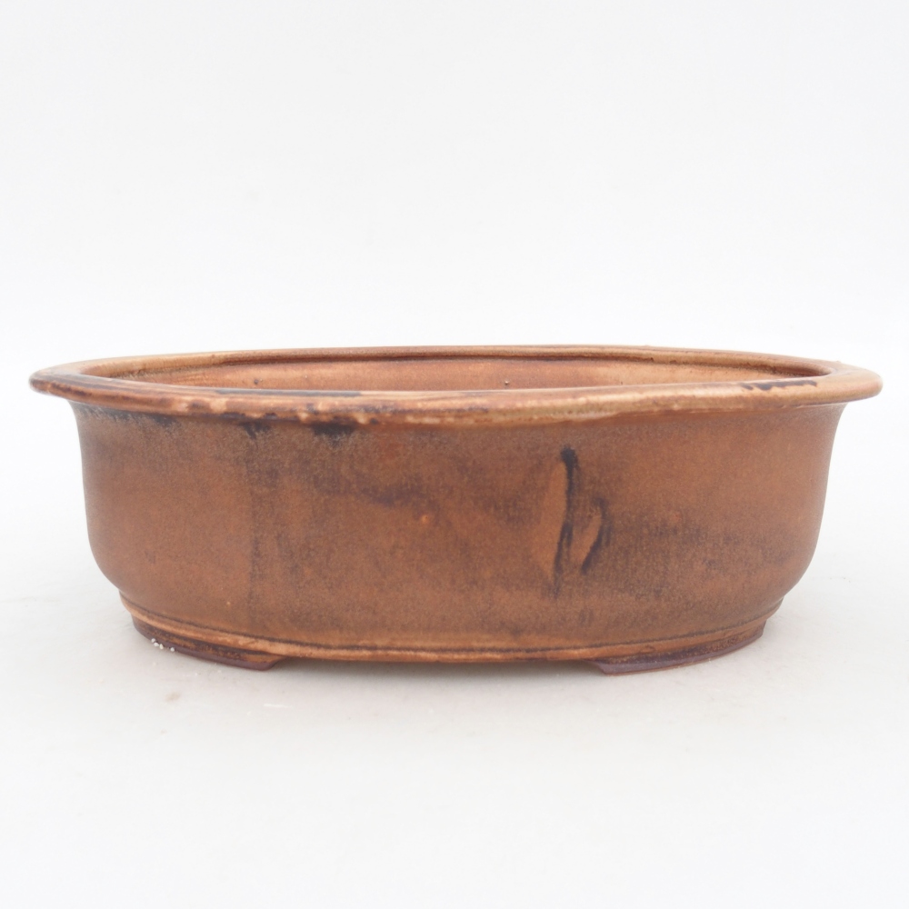 Ciotola bonsai in ceramica 23 x 19 x 7 cm, rosa