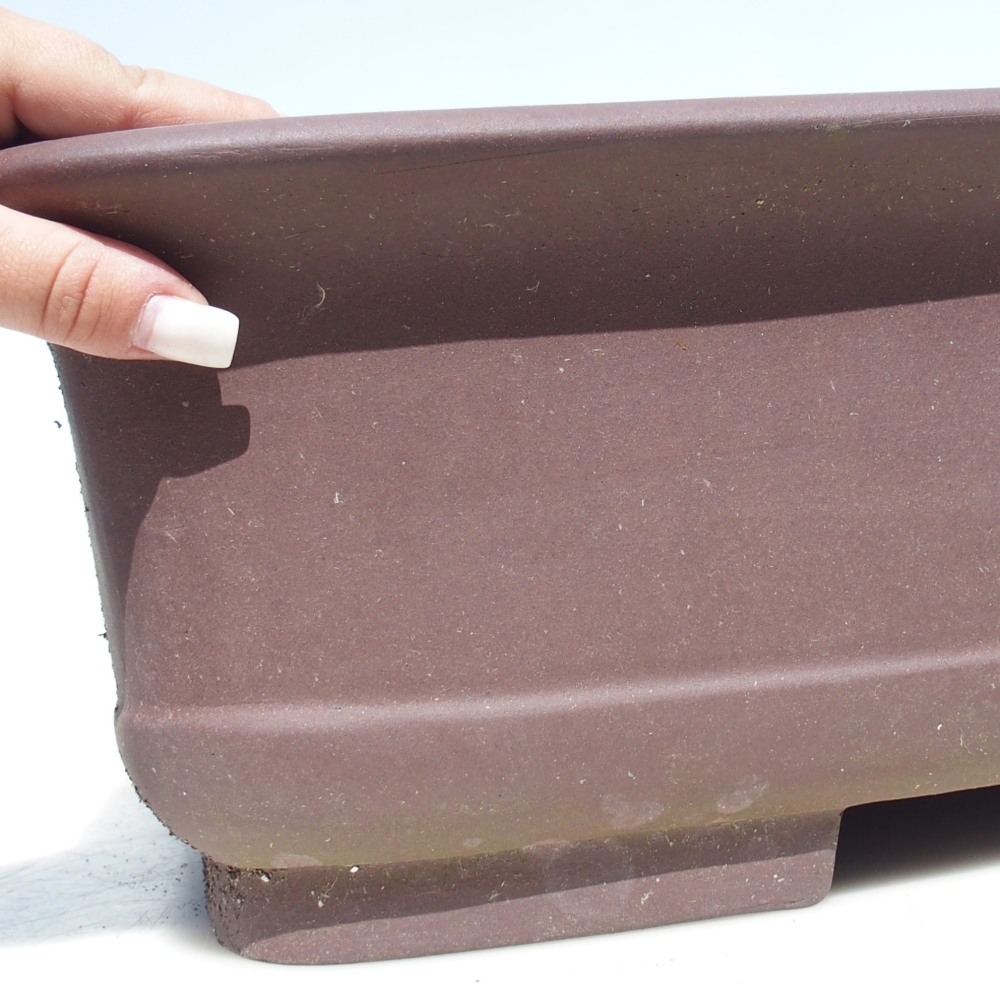 Ciotola per bonsai 65 x 48 x 16 cm - marrone