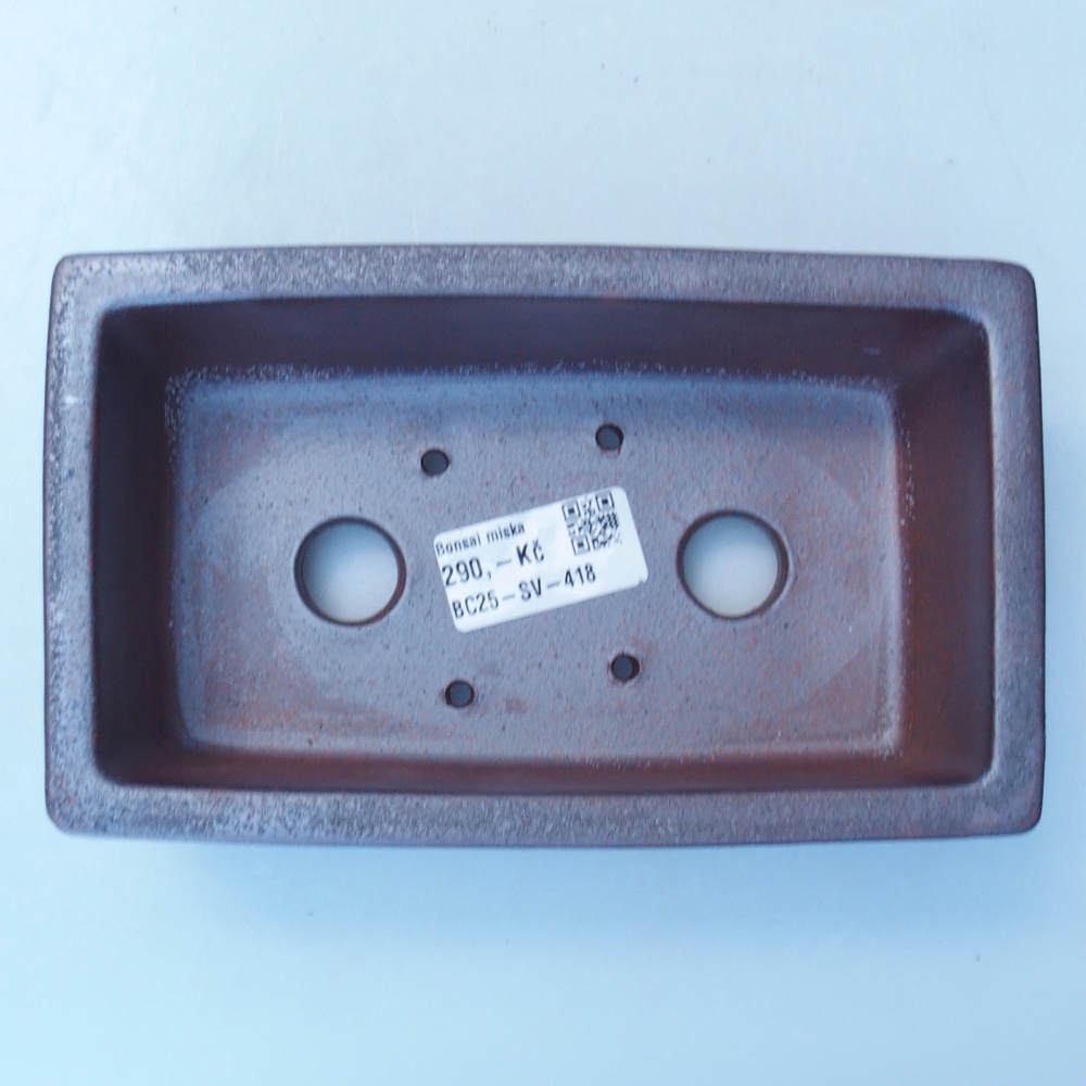 Ciotola 17,5 x 10,5 x 6 cm marrone