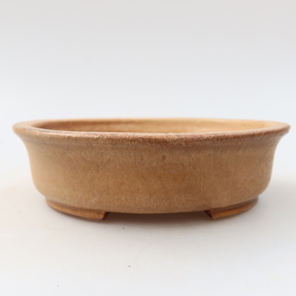 Vaso da bonsai in ceramica 12,5 x 11,5 x 3,5 cm, colore rosa