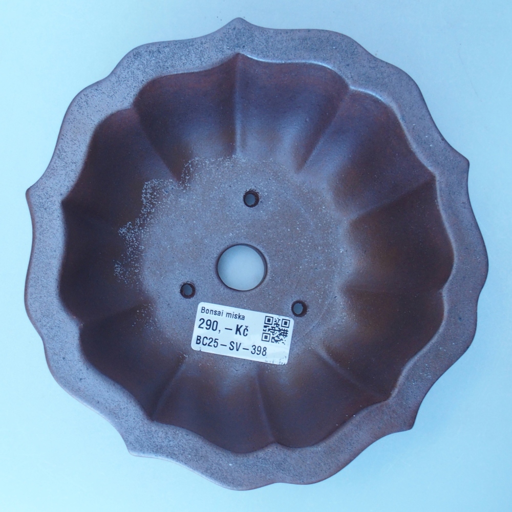 Ciotola 14,5 x 14,5 x 8,5 cm marrone