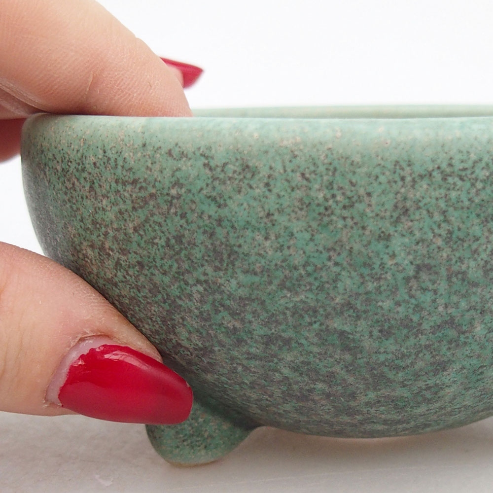 Ciotola per bonsai in ceramica 125 x 10 x 3 cm, marrone