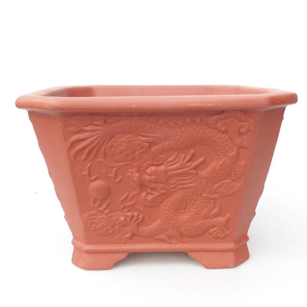 Ciotola 21 x 21 x 14 cm colore mattone