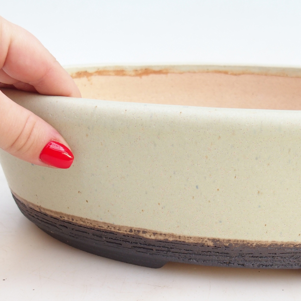 Ciotola bonsai 33 x 25 x 9 cm , colore verde