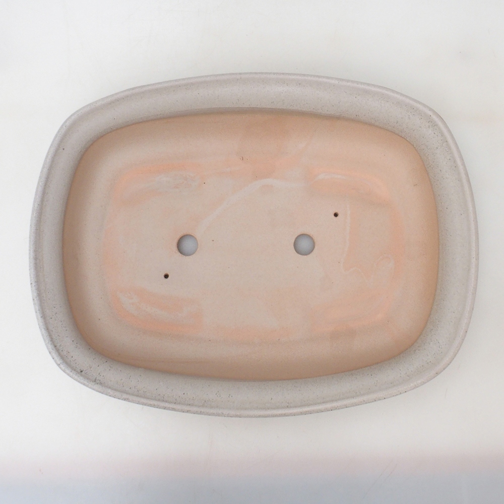 Ciotola per bonsai H10 - 37 x 28 x 9 cm - beige