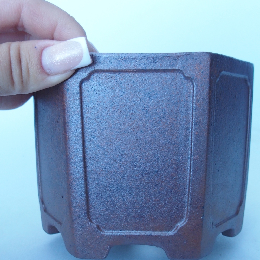 Ciotola 11,5 x 10,5 x 8,5 cm marrone