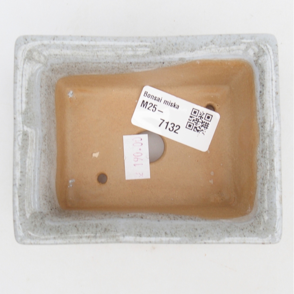 Ciotola bonsai in ceramica 26 x 26 x 8 cm, colore rosso