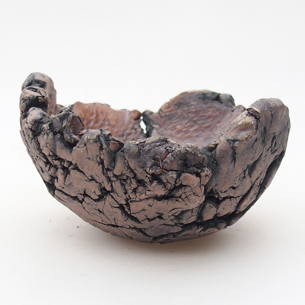 Conchiglia in ceramica 11 x 10,5 x 7 cm , colore verde