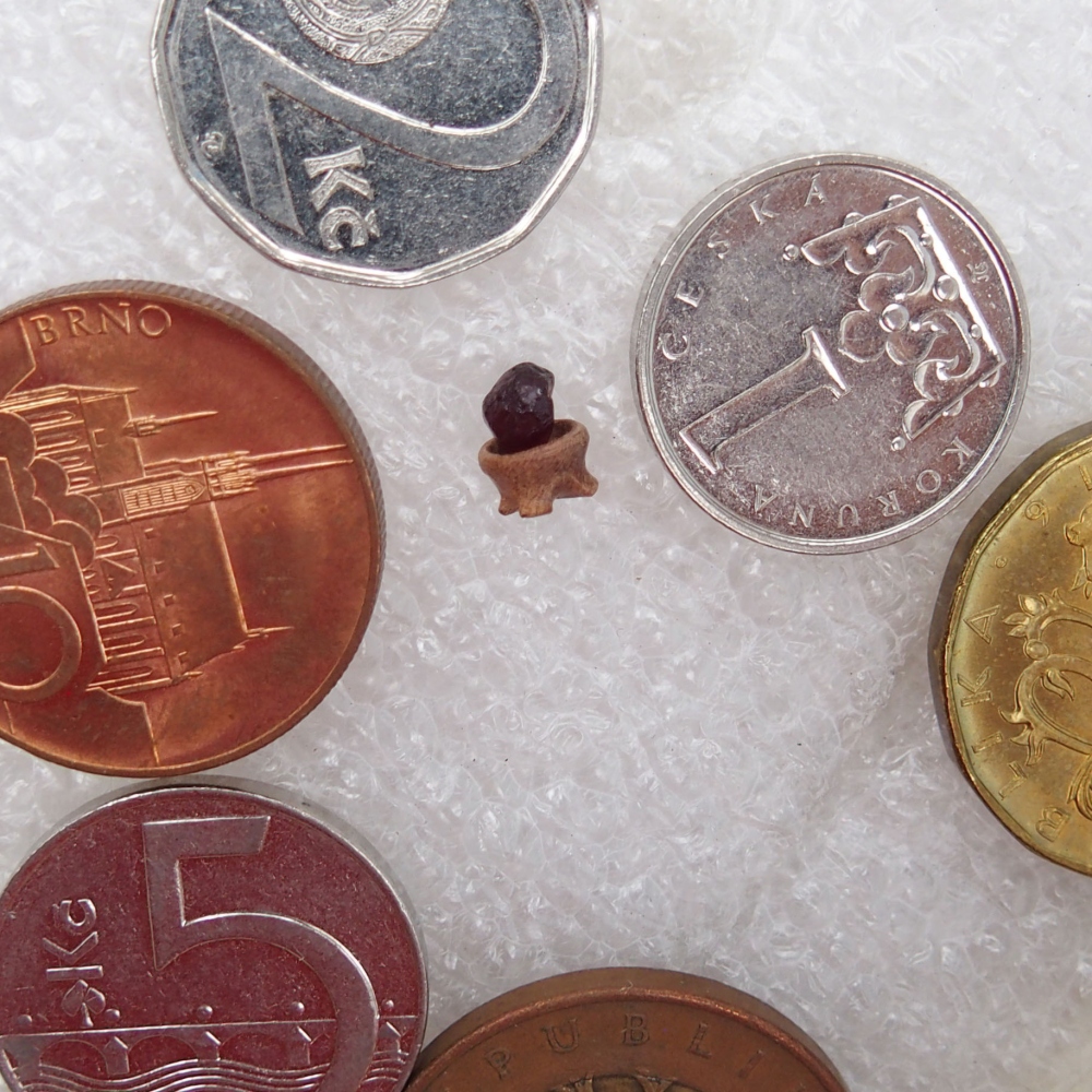 Suiseki - Pietra con DAI (base in legno)