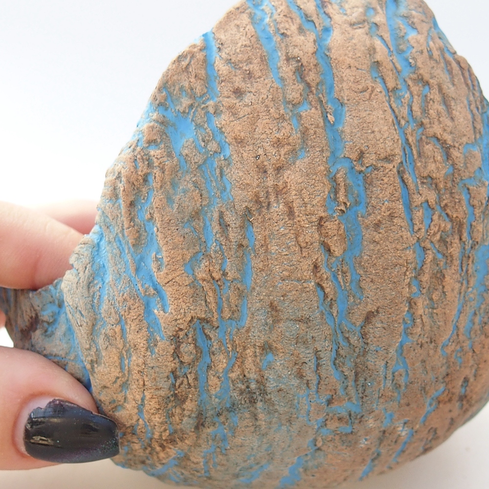 Conchiglia in ceramica 10 x 10 x 12 cm , giallo