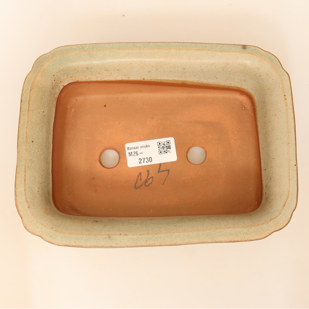 Ciotola in ceramica  20 x 15,5 x 5,5 cm, colore beige
