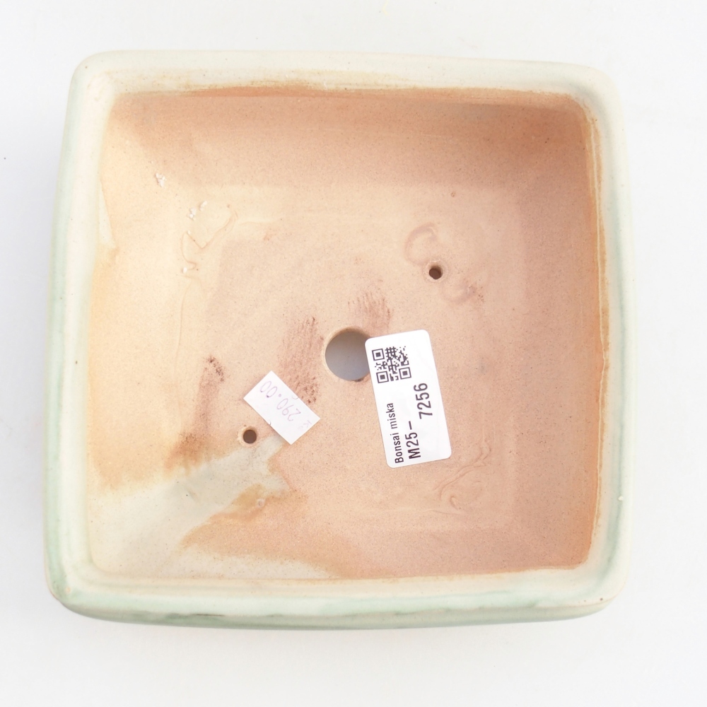 Ciotola bonsai in ceramica 26 x 26 x 8 cm, colore rosso