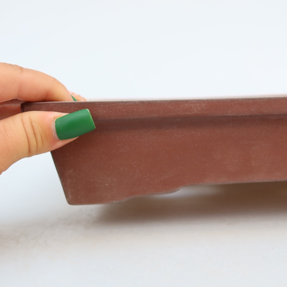 Ciotola in ceramica  26 x 20 x 5 cm, colore mattone