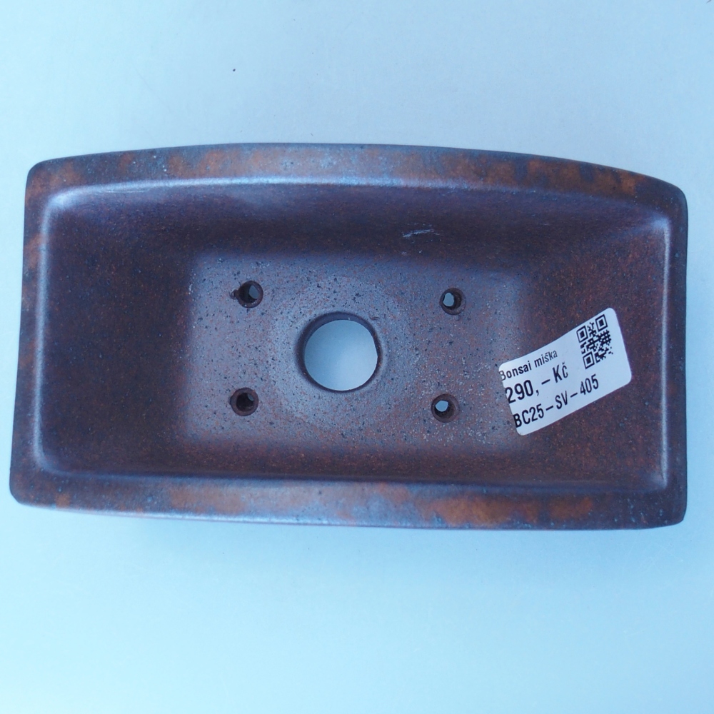 Ciotola 16 x 8 x 9 cm marrone