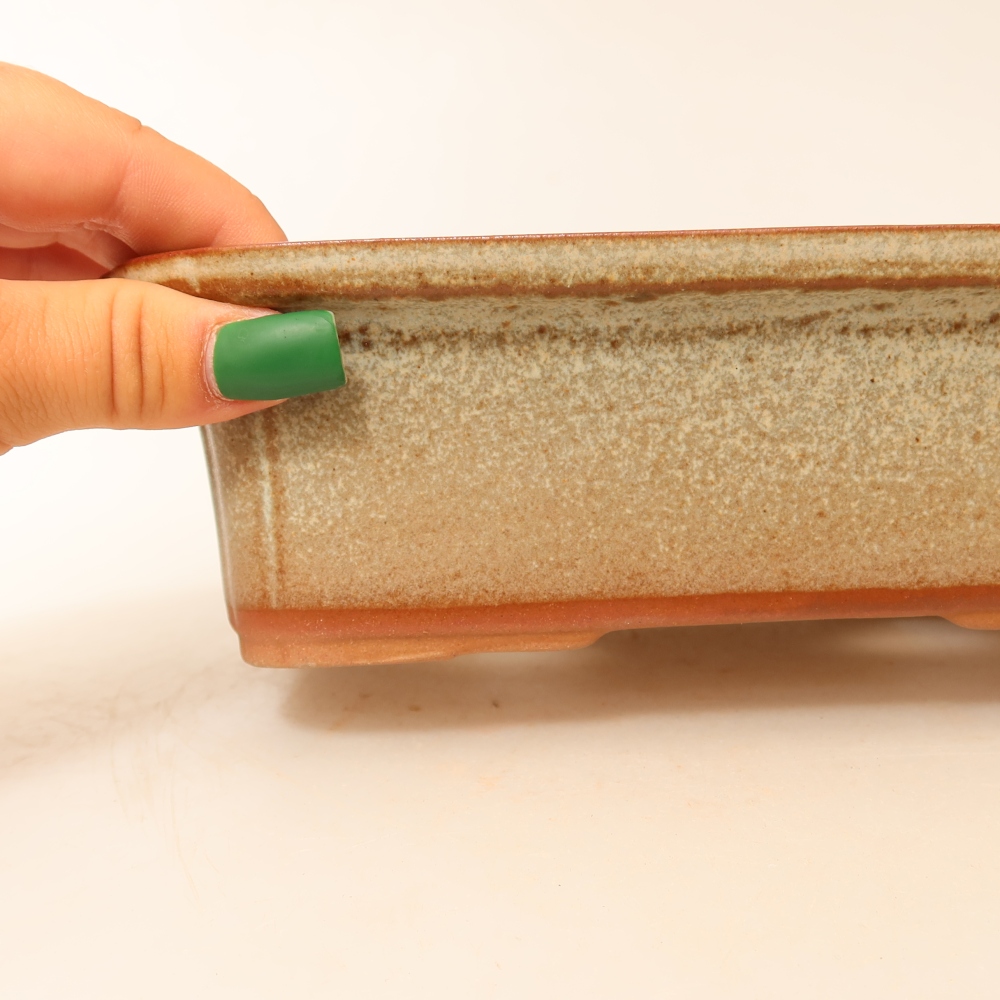 Ciotola in ceramica  20 x 15,5 x 5,5 cm, colore beige