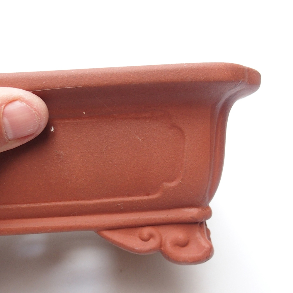 Ciotola 28 x 18 x 7,5 cm colore mattone