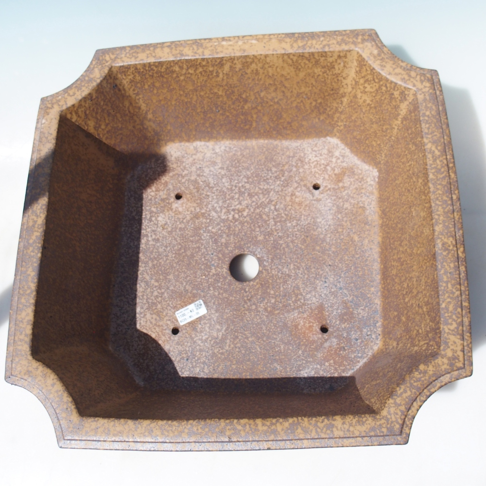 Ciotola 52 x 52 x 18 cm marrone - SOLO RITIRO PERSONALE O TRASPORTO IN PALLET