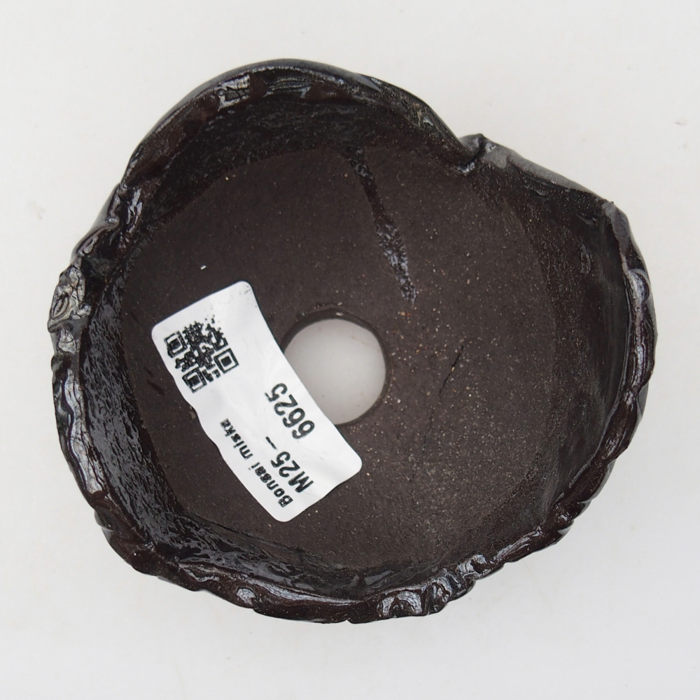 Conchiglia in ceramica 8,5 x 8 x 6 cm , colore nero