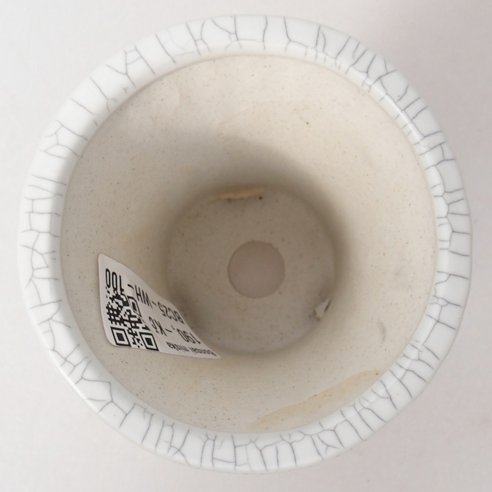 Ciotola bonsai in ceramica 9 x 9 x 8 cm, colore raku