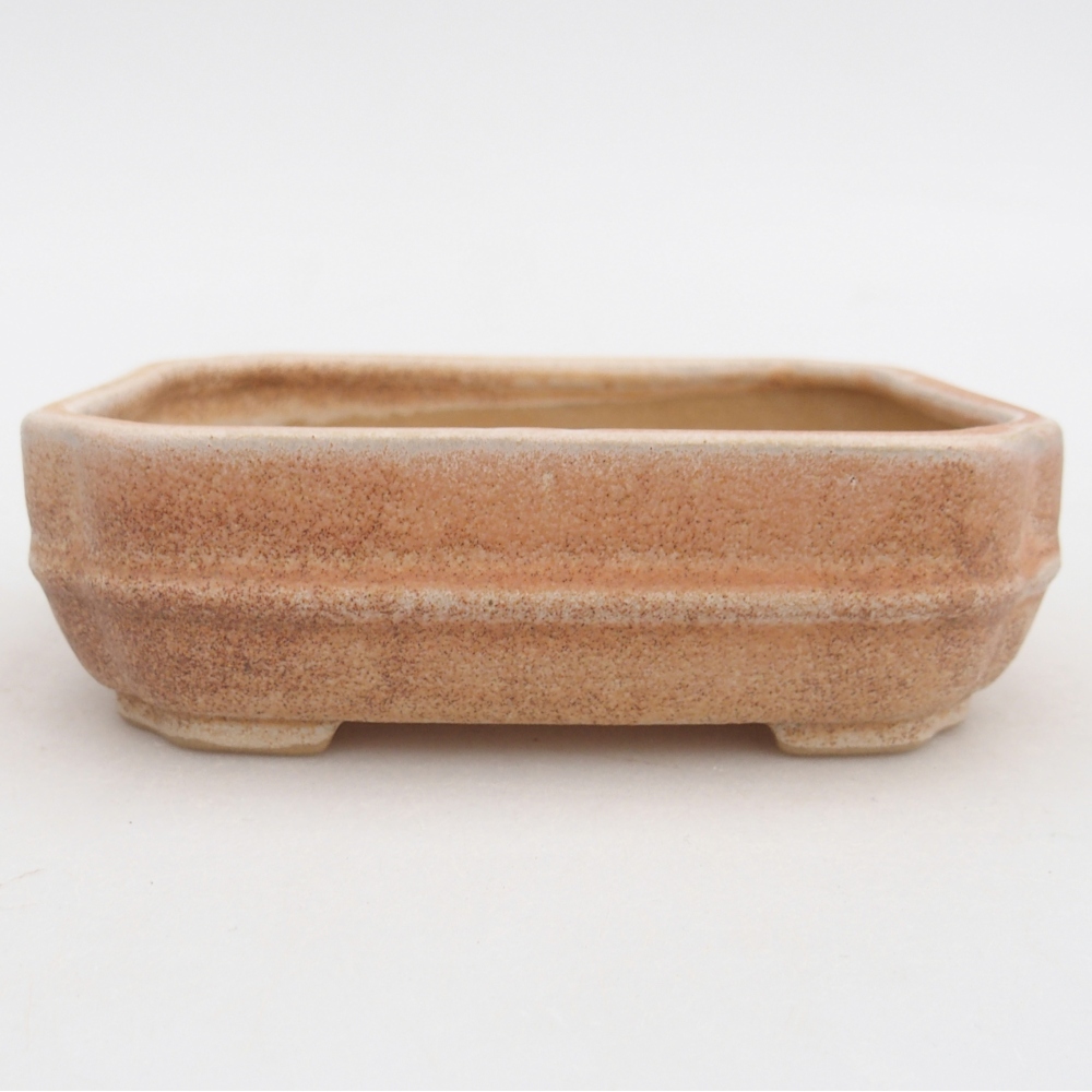 Ciotola bonsai in ceramica 26 x 26 x 8 cm, colore rosso