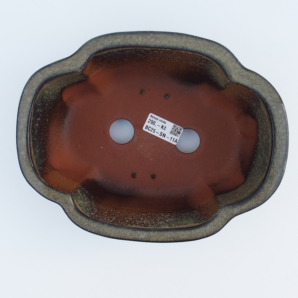 Ciotola 25 x 19,5 x 8,5 cm grigio