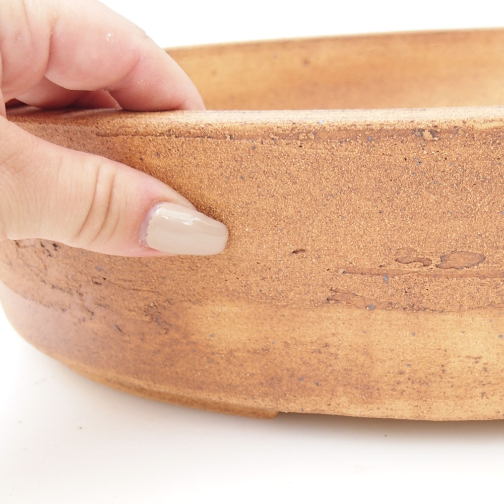 Ciotola per bonsai 38,5 x 31,5 x 8,5 cm , colore marrone